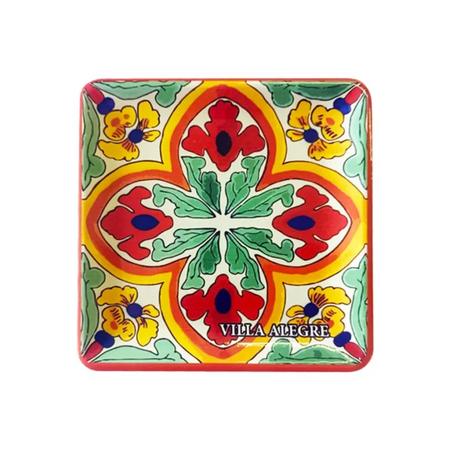 Decorative ceramic trinket plate