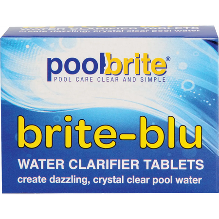 Pool clarifier tabs container