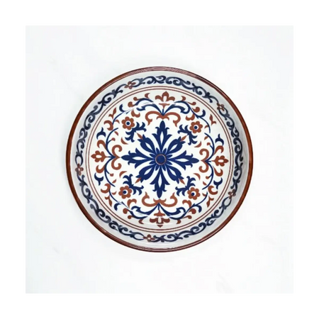 Embossed ceramic dish 12cm