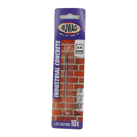 Ruwag 3mm Concrete Drill Bit - Al's Hardware