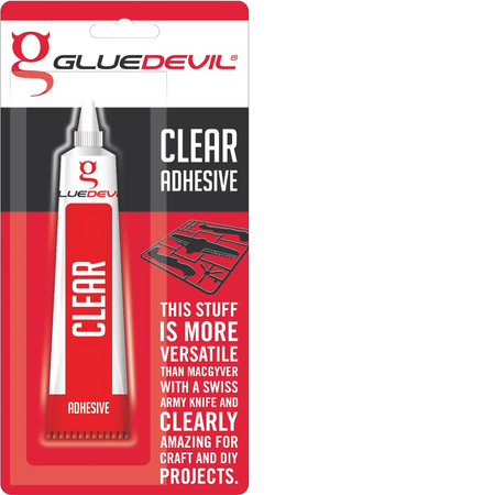 Clear adhesive 50ml blister pack
