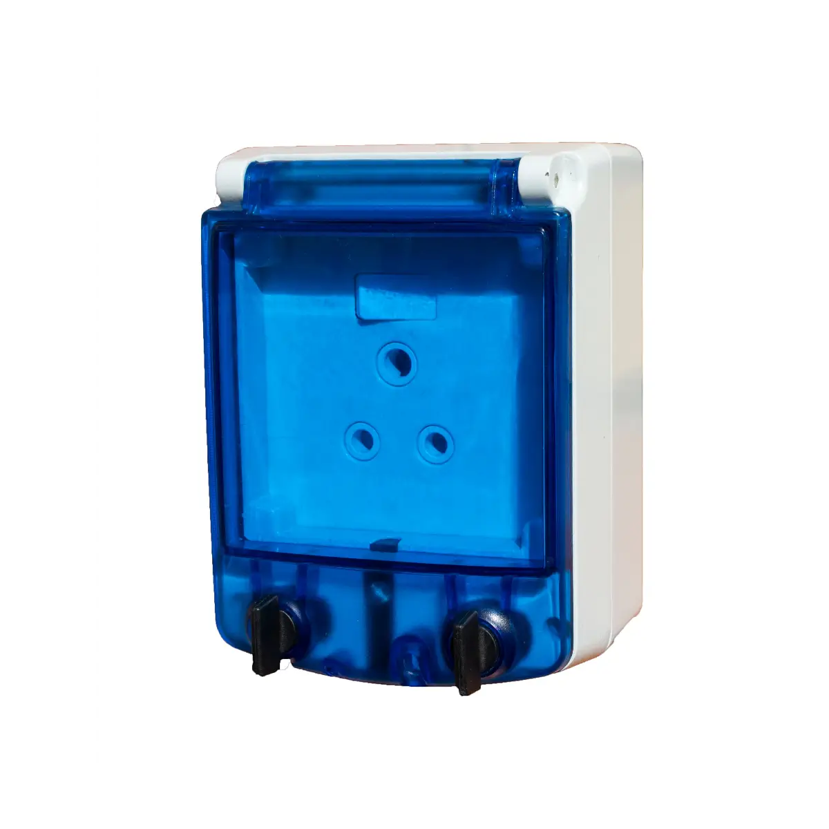 Stealth enclosure polycarbonate window