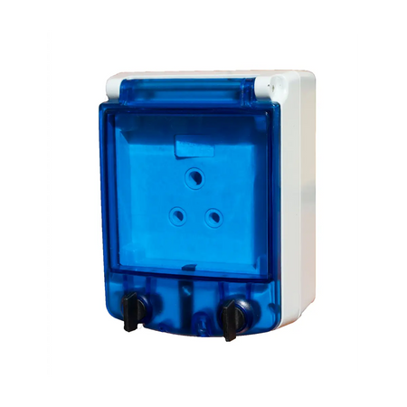Stealth enclosure polycarbonate window