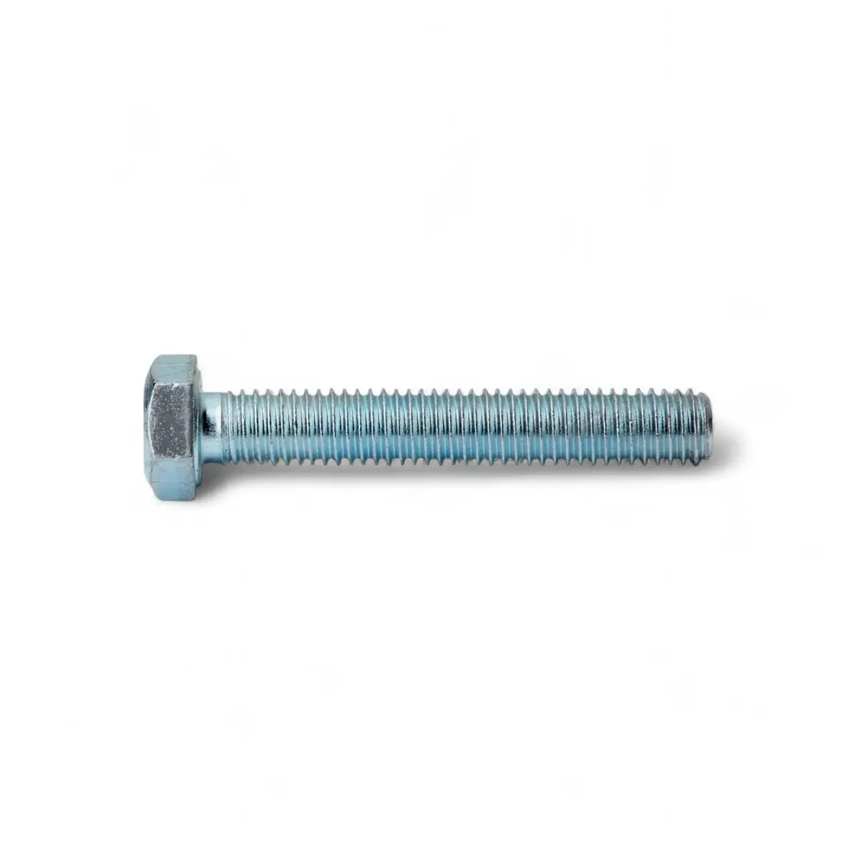 Zinc Plated Mild Steel Set Screw & Nut (100-Pack)
