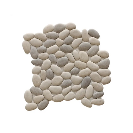 Capri stone pebble mosaic tile