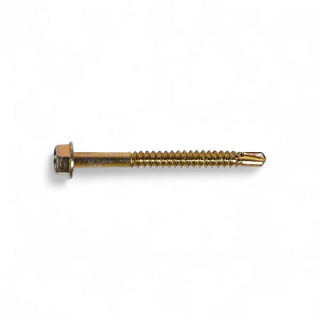 Self-Drilling Tek Screw With Bonded Washer (50-Pack)