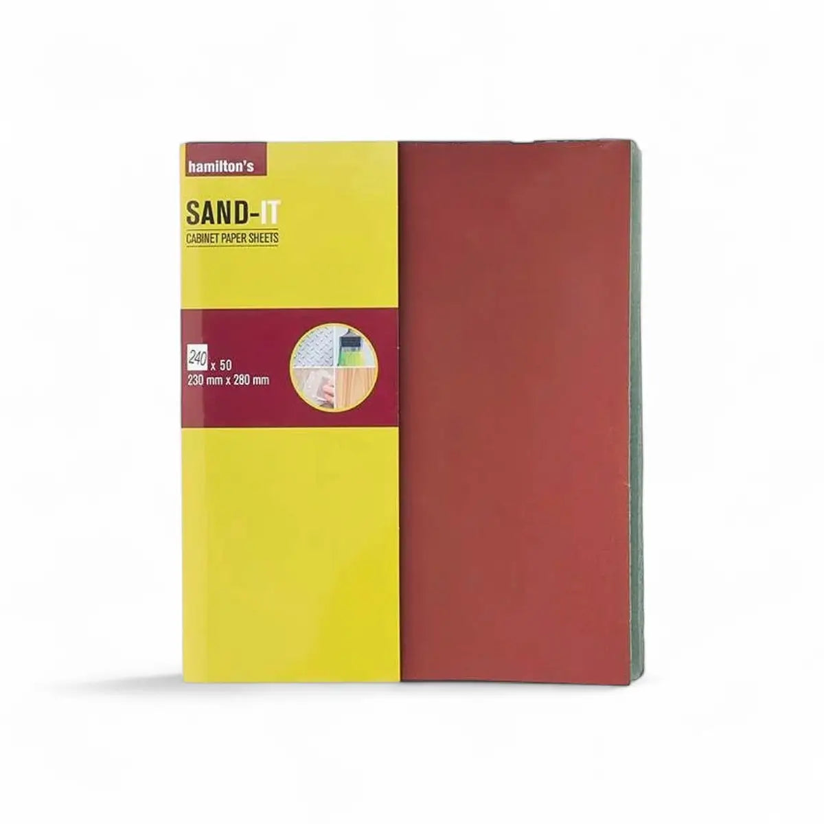 Hamiltons Cabinet Paper P240 Sandpaper Sheet