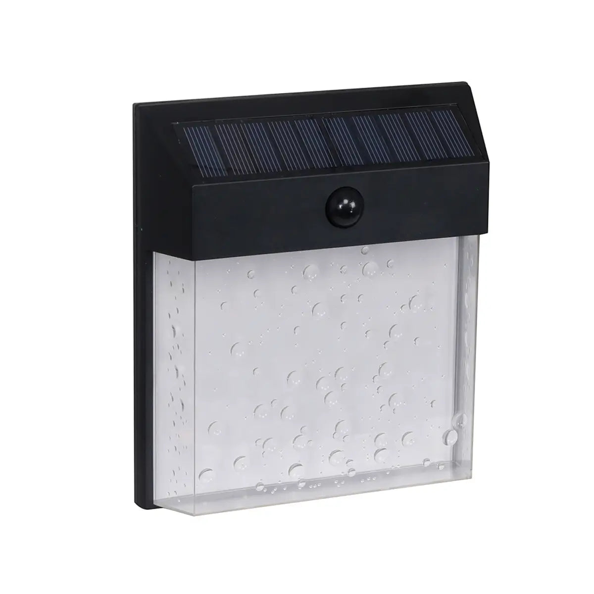 Solar wall light motion sensor