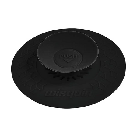 Black universal basin plug
