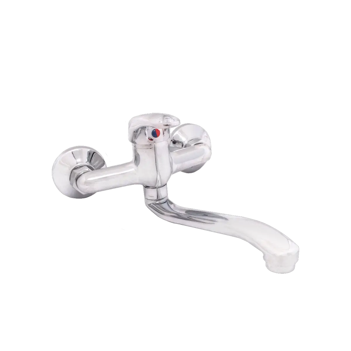 Wall mounted sink mixer