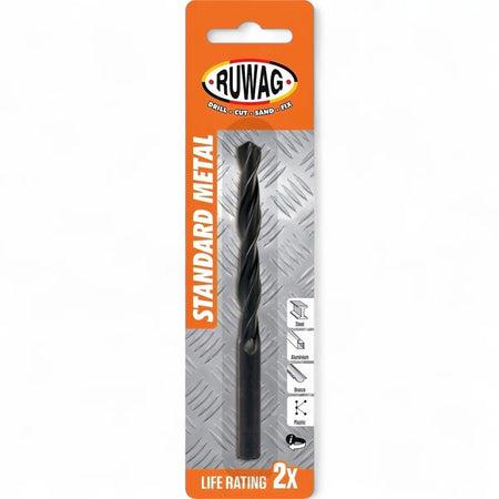 Standard Metal Drill Bit (Carded)