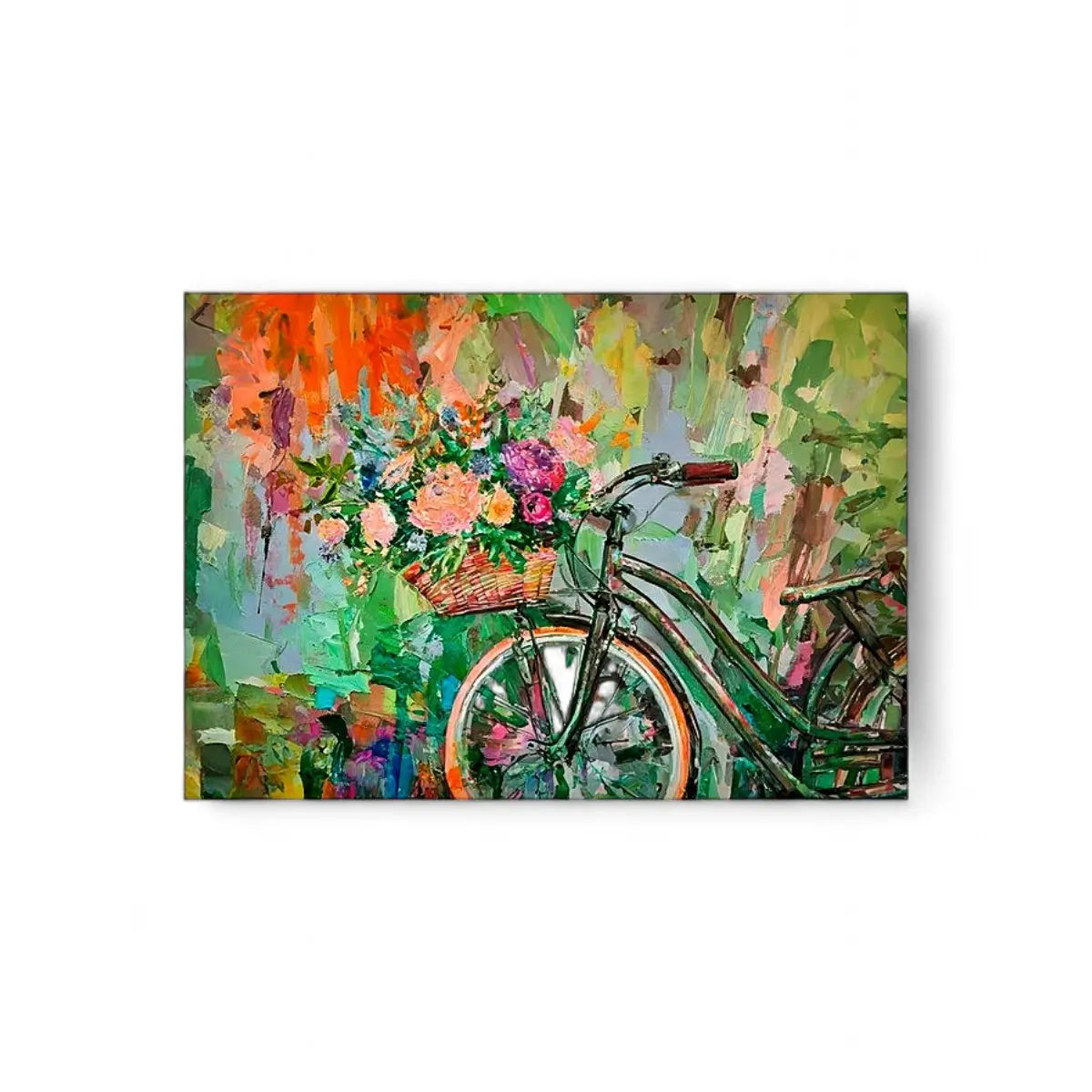 Tjhoko Paint Vintage Blossom Ride (Horizontal) Lrg | 860X598 mm Decoupage Sheet