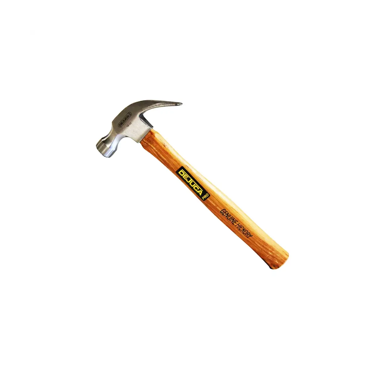 Hickory handle claw hammer