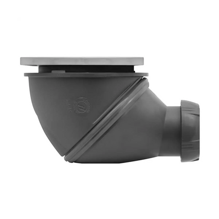 Square shower waste 60mm