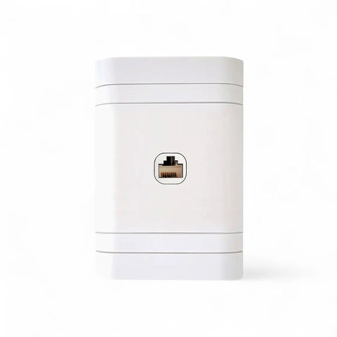Lesco 100X50Mm Data White Switch Socket