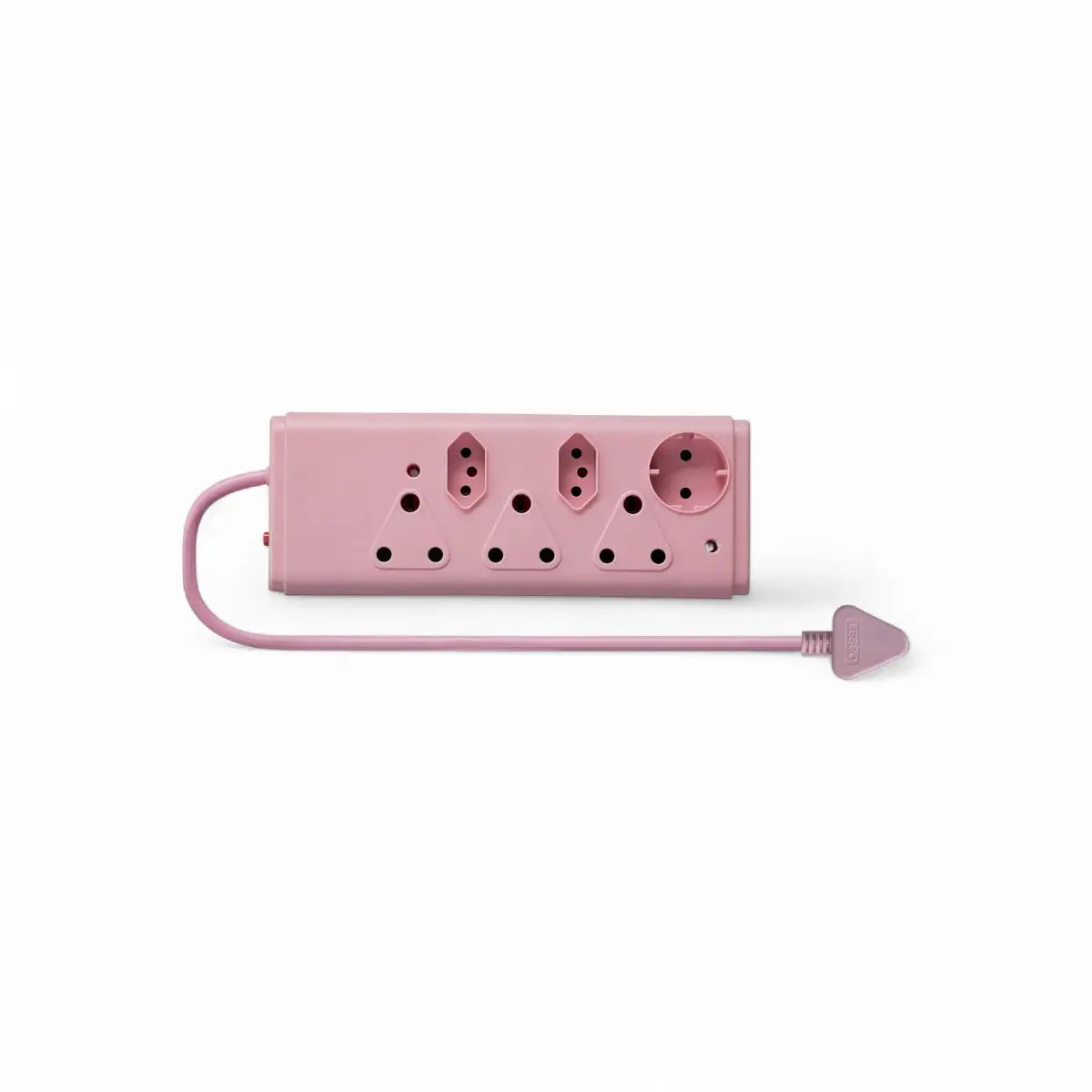 Lesco 6 Way Coral Multi Plug Adaptor