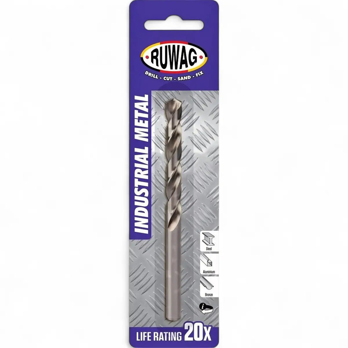 Industrial Metal Drill Bit (Carded)