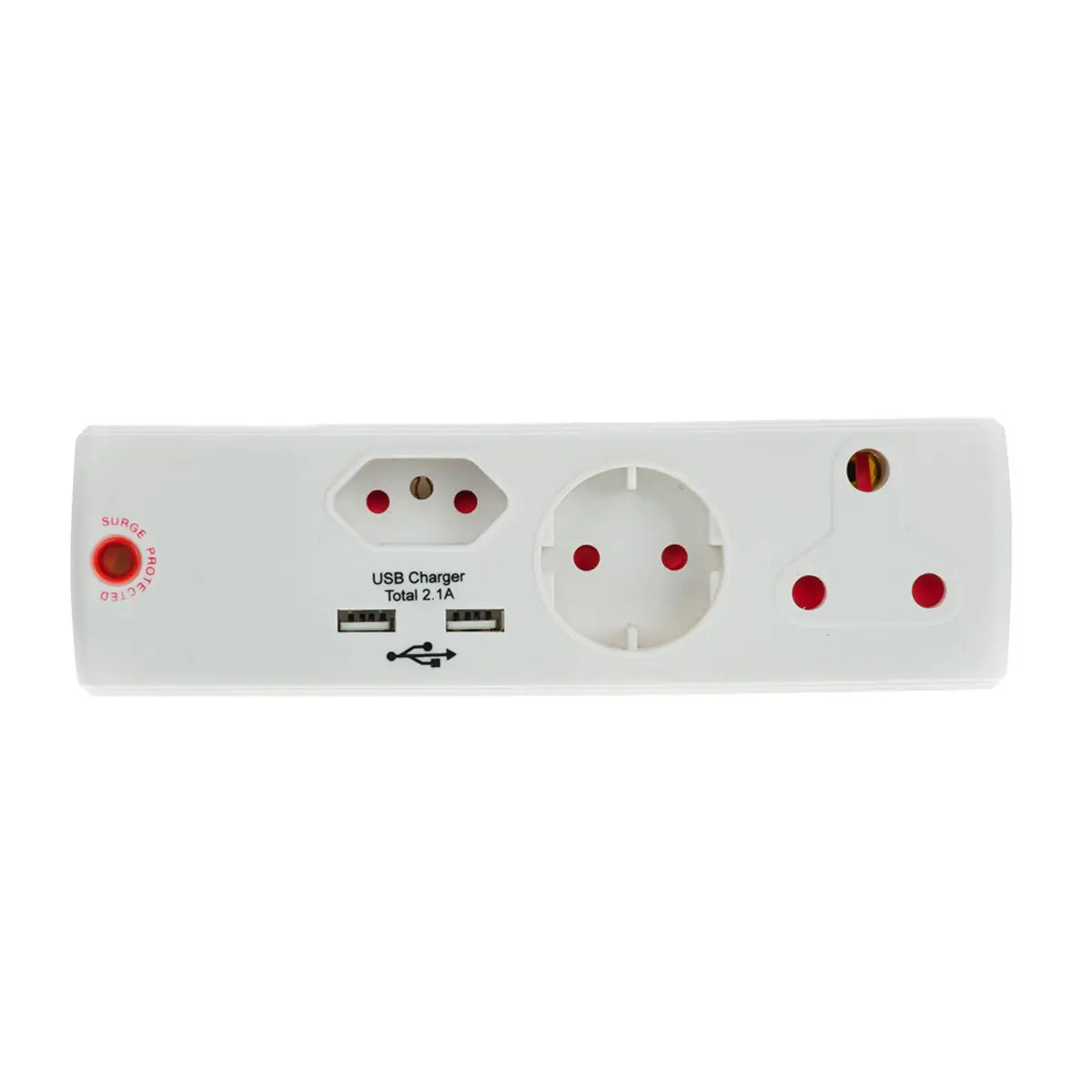 Surge protected USB adapter