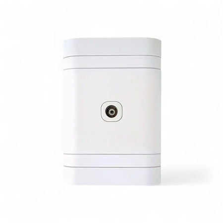 Lesco 100X50Mm Tv White Tv Socket