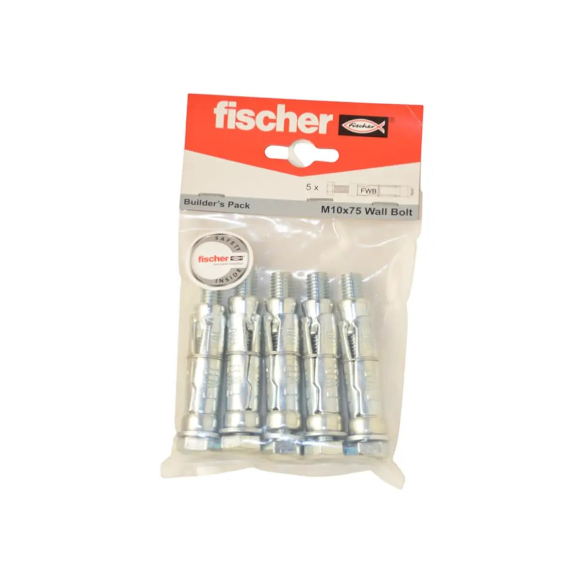 M10 drywall wall bolt pack