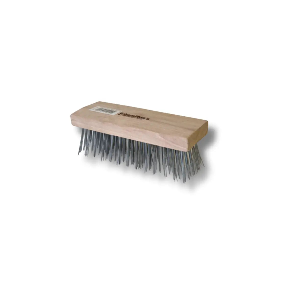 Coarse wire brush handle