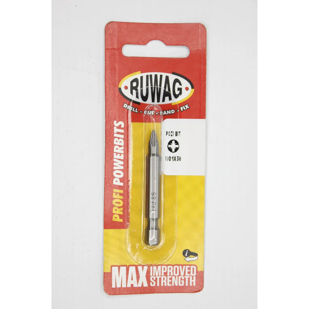 Ruwag 1x50mm Pozi bit - Al's Hardware