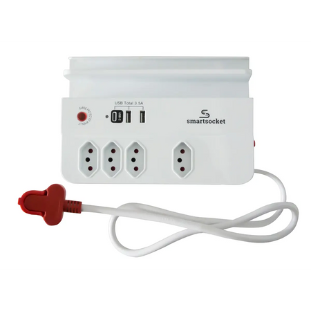 Compact USB power hub stand