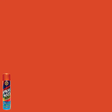 International orange spray paint