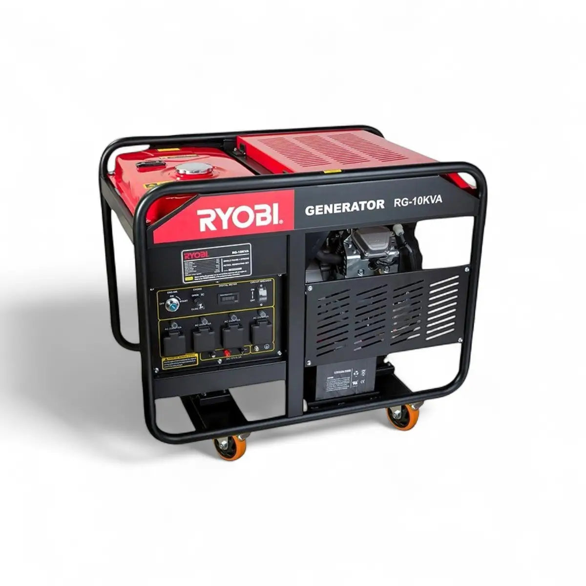 Ryobi 10Kva 4-Stroke Petrol Generator - Key Start