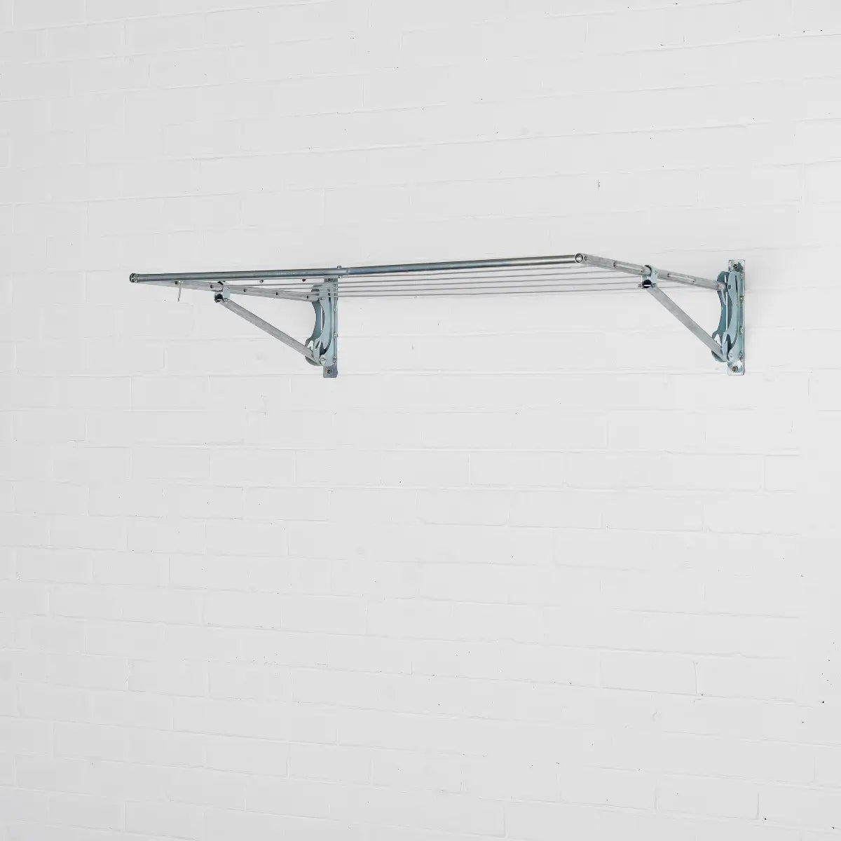 Easy tie steel clothesline
