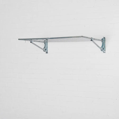 Easy tie steel clothesline