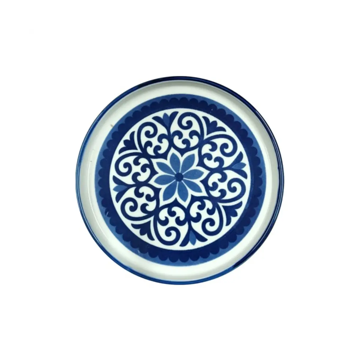 Stackable flat cake plate