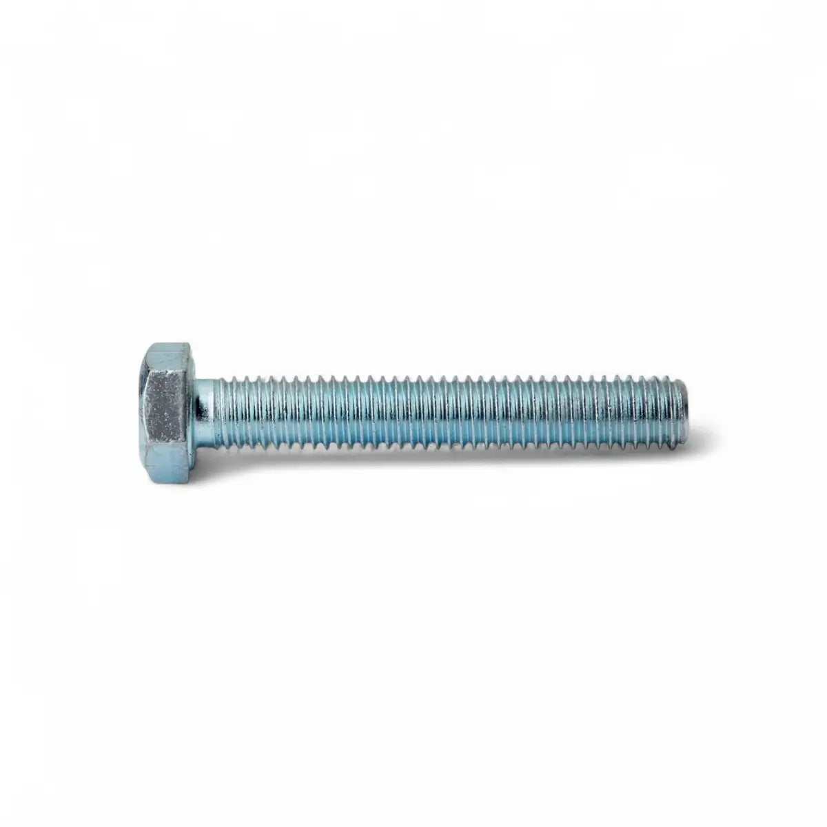 Zinc Plated Mild Steel Set Screw & Nut (100-Pack)