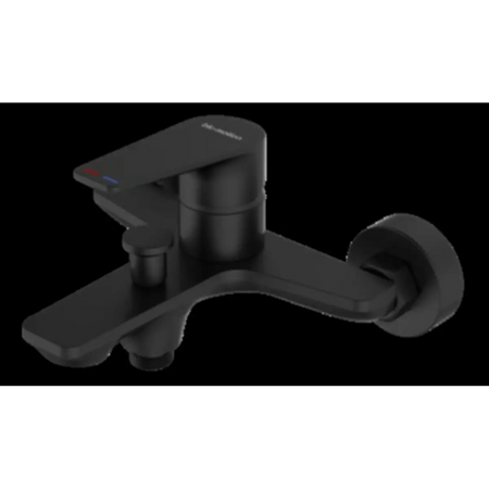 Luxury black bath mixer