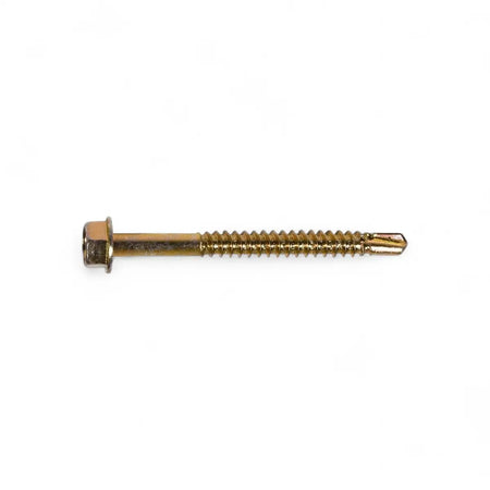 Self-Drilling Tek Screw With Bonded Washer (50-Pack)