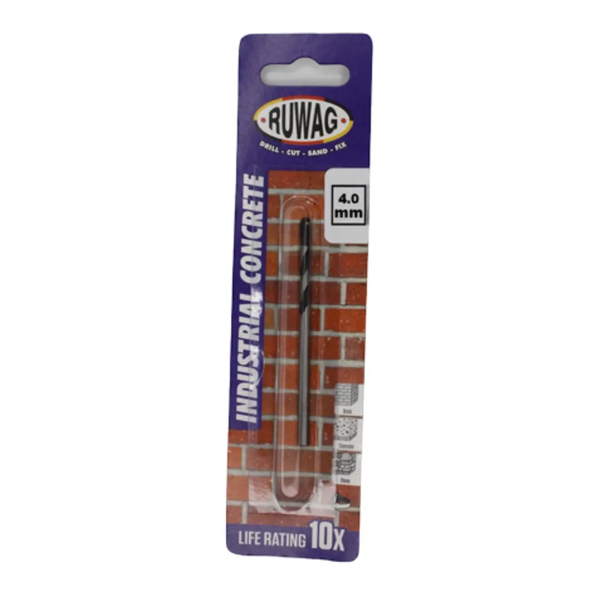 Ruwag 4.5mm Concrete Drill Bit - Al's Hardware