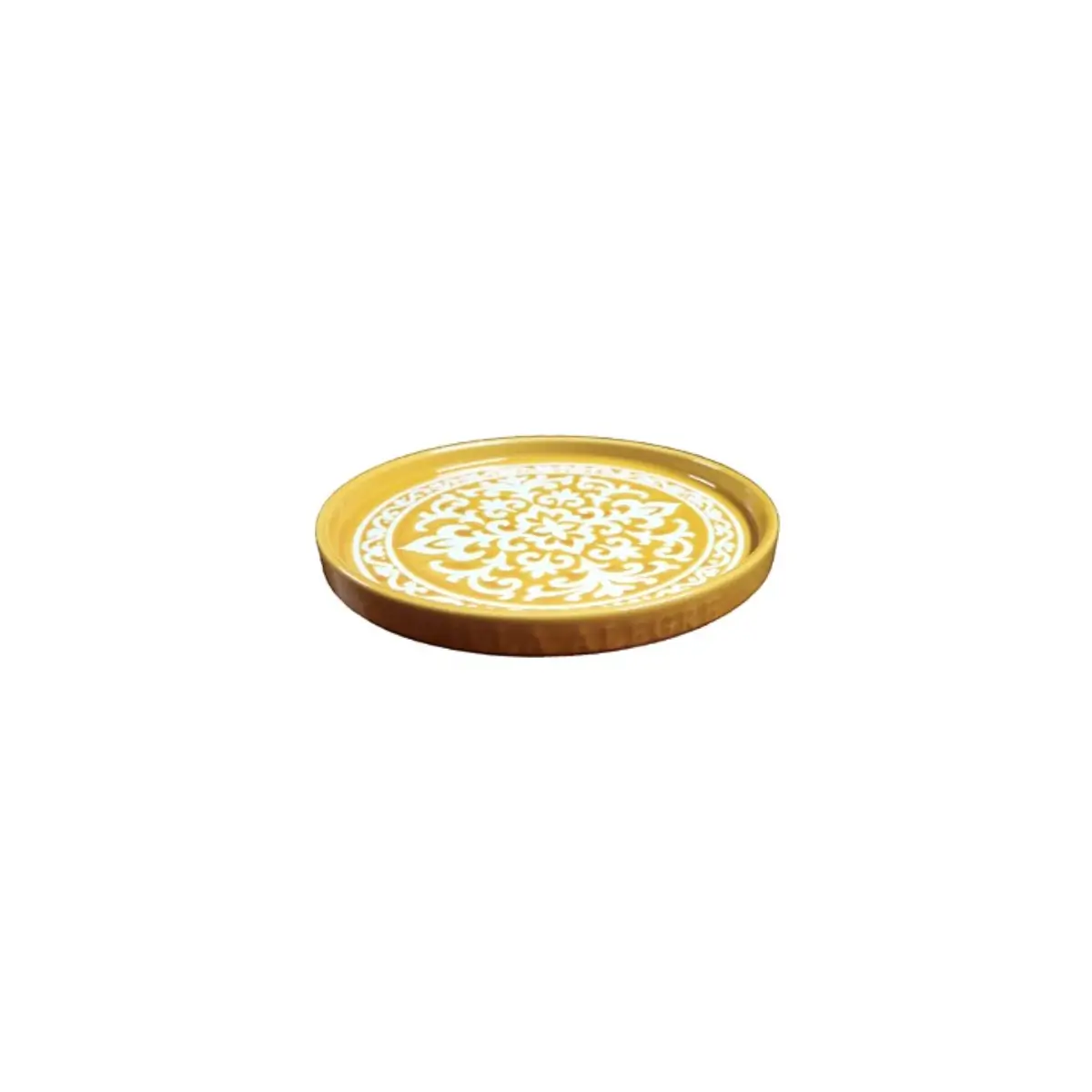 Stackable flat cake plate