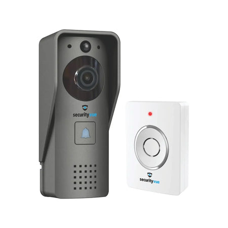 Smart WiFi video doorbell white