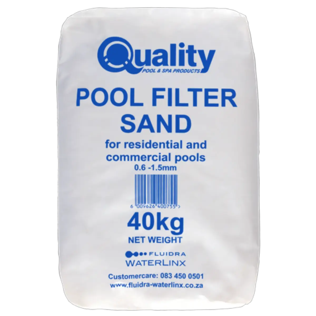 40kg pool filter sand bag