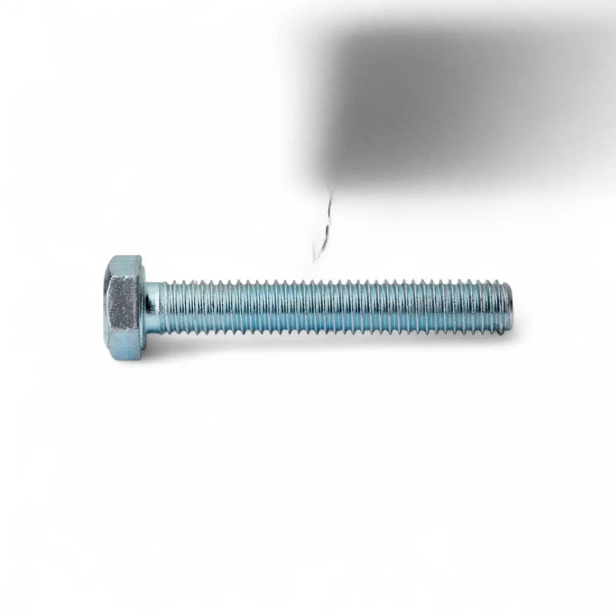 Zinc Plated Mild Steel Set Screw & Nut (100-Pack)