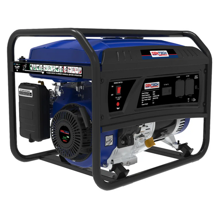 Recoil start petrol generator