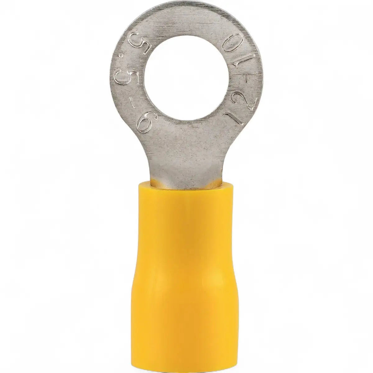 Pre-Insulated Ring Terminal - Yellow (25-Pack)