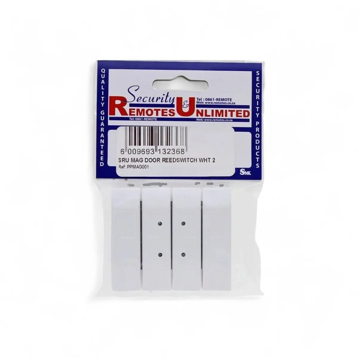 SMK Dls-Door Magnet Reedswitch-White(2) Security Hardware