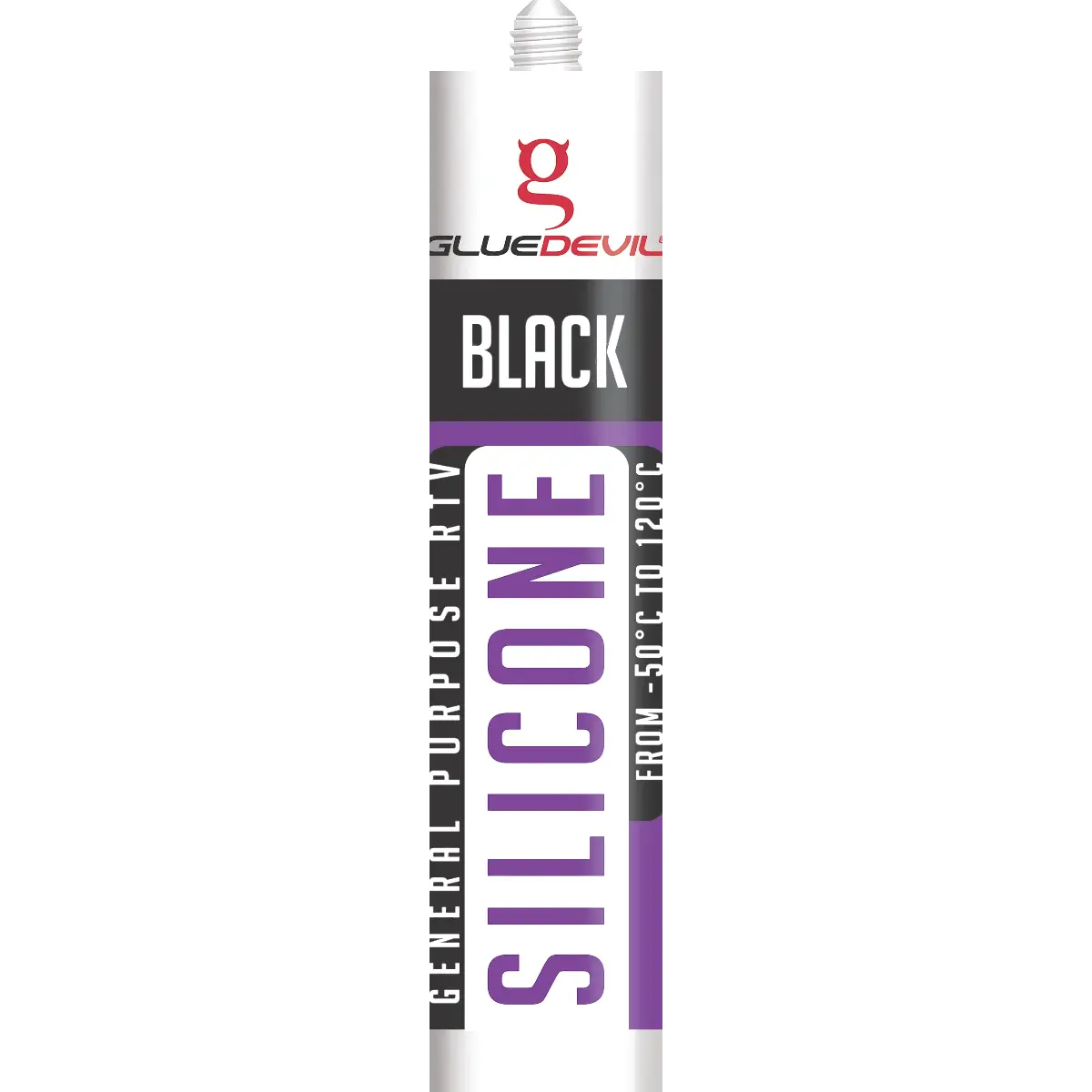 Black silicone sealant 260ml