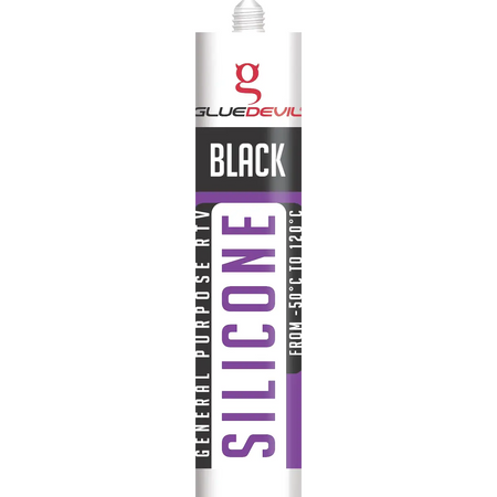 Black silicone sealant 260ml
