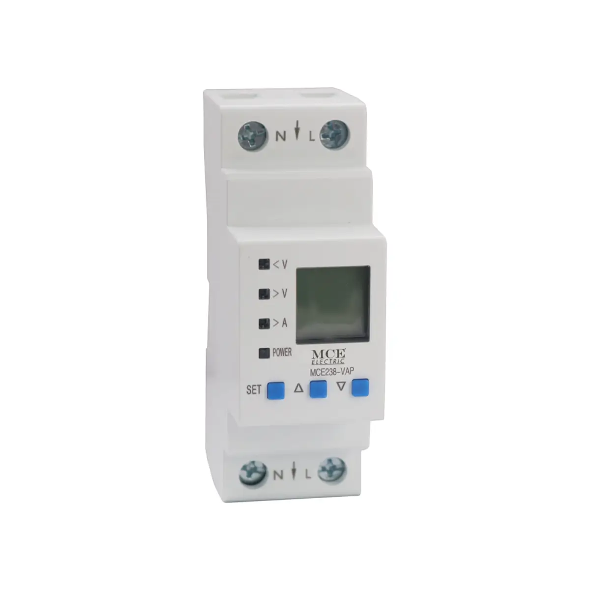 Digital protective device front view