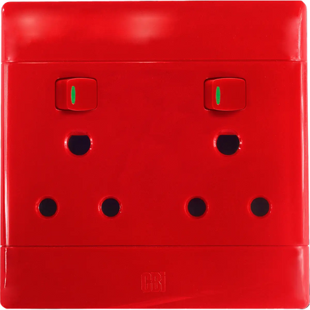 Dedicated red 4X4 socket