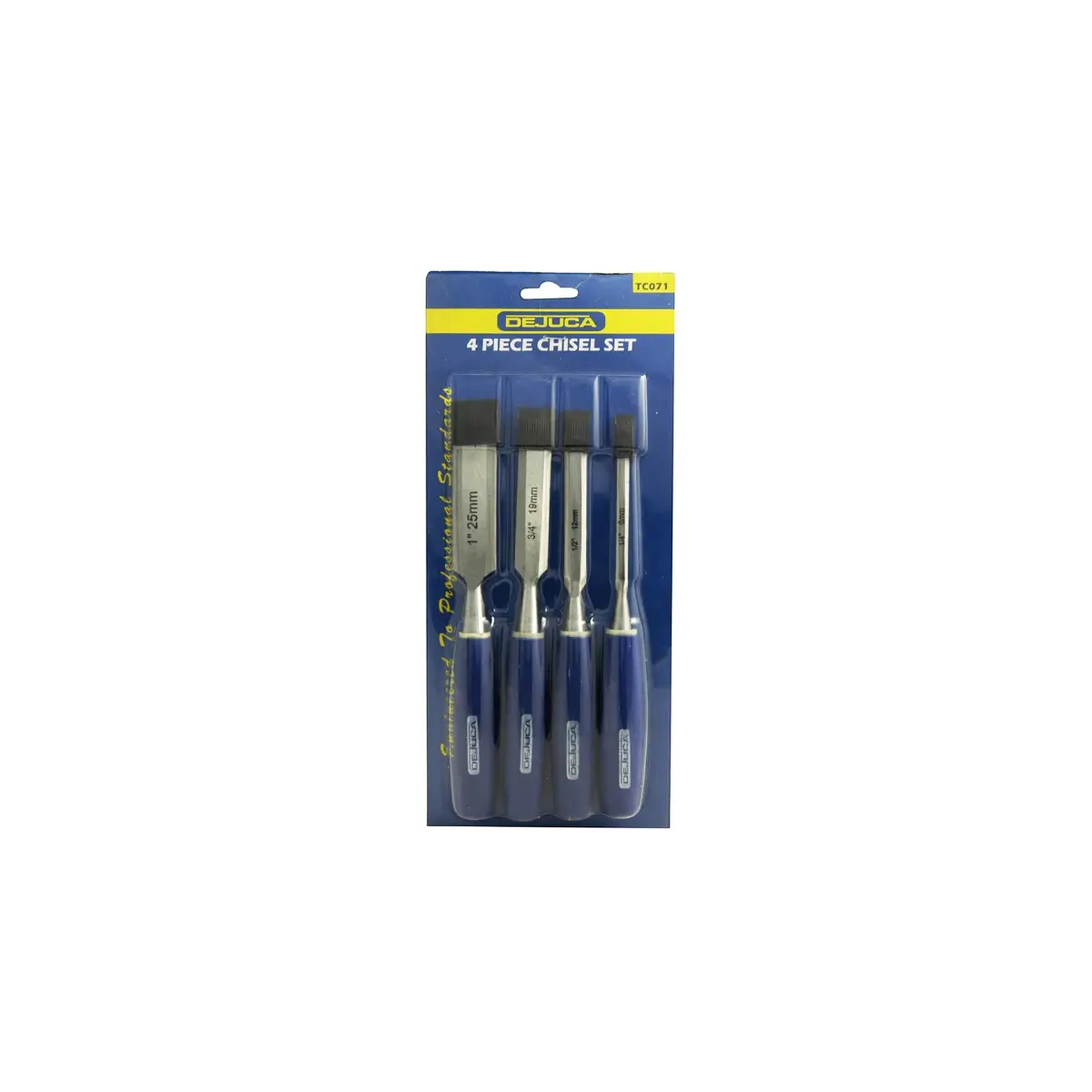 Wood chisel set fourpiece