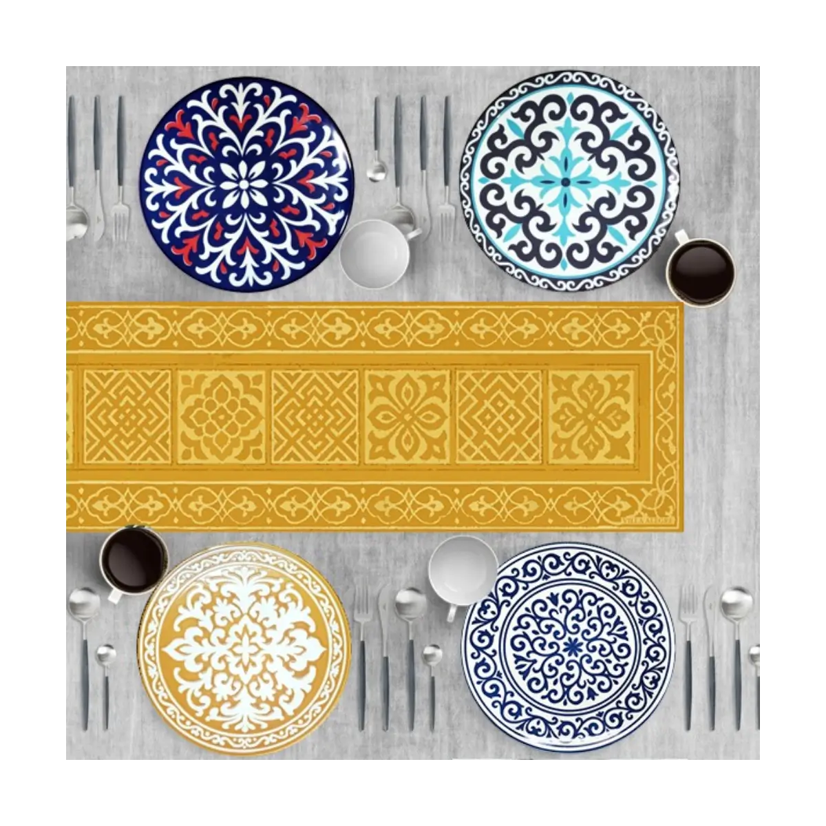 Fabric table runner 30cm 1.5m