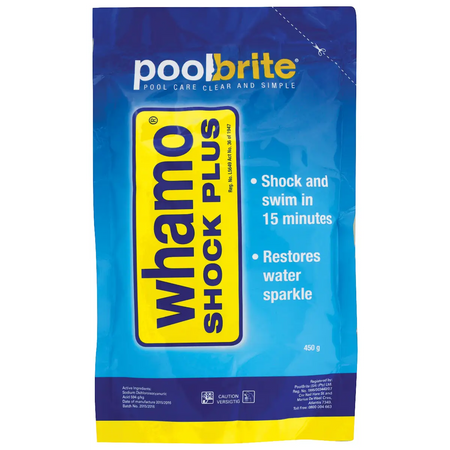 Pool chlorine shock granules